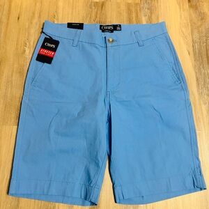Men’s Chaps Bermuda Shorts Blue NWT size 30x10